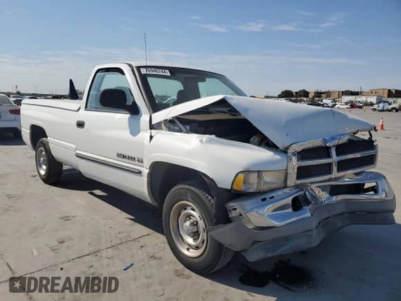 2001 Dodge 1500 with VIN 1B7HC16Y81S154541, listed as a Copart auction lot 76946744 with Not provided miles and Salvage title. Bid and sale history available at DreamBid. Image 4.