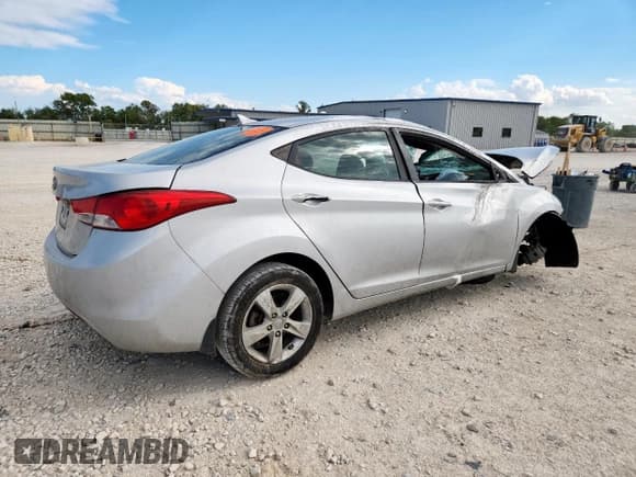 ✅ 2012 Hyundai Elantra GLS • VIN: KMHDH4AE5CU378500 • Lot: 81828895. Listed on Copart with 115,420 mi. Free auction sales archive from the USA and detailed vehicle history report at DreamBid. Image 3.