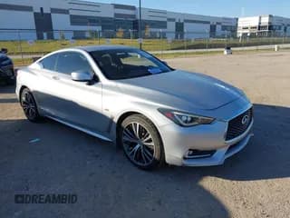 ✅ 2017 Infiniti Q60 Premium • VIN: JN1CV7EL5HM320237 • Lot: 43566216. Listed on IAAI with 113,151 mi. Free auction sales archive from the USA and detailed vehicle history report at DreamBid. Image 1.