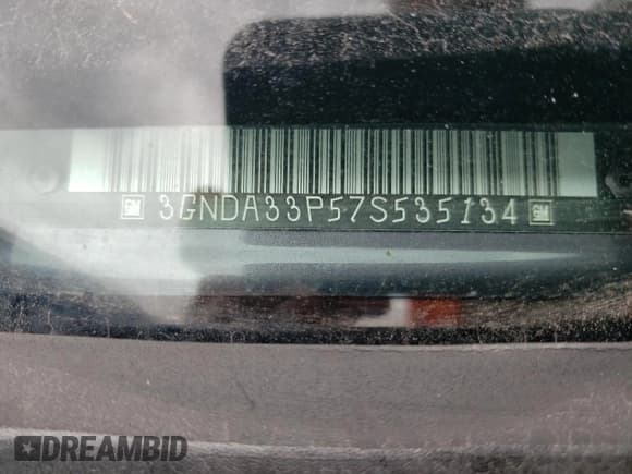 ✅ 2007 Chevrolet HHR LT • VIN: 3GNDA33P57S535134 • Lot: 72322454. Listed on Copart with 121,127 mi. Free auction sales archive from the USA and detailed vehicle history report at DreamBid. Image 12.