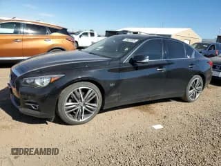 ✅ 2017 Infiniti Q50 Sport • VIN: JN1EV7AR2HM834274 • Лот: 86629525. Опубликован ранее на Copart с пробегом 84 227 миль. Бесплатный доступ к архиву аукционных продаж из США и подробный отчёт об истории автомобиля на DreamBid. Изображение 1.