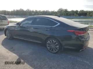 2015 Hyundai Genesis 3.8L z VIN KMHGN4JE6FU098529, wystawiony jako Copart lot #76175104 z przebiegiem Nie podano mil oraz Szkoda całkowita • Salvage title. Historia ofert i sprzedaży dostępna na DreamBid. Obrazek 2.