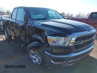 ✅ 2021 Ram 1500 Big Horn • VIN: 1C6RRFBGXMN665255 • Лот: 43722606. Опубликован ранее на IAAI с пробегом 27 301 миль. Бесплатный доступ к архиву аукционных продаж из США и подробный отчёт об истории автомобиля на DreamBid. Изображение 1.