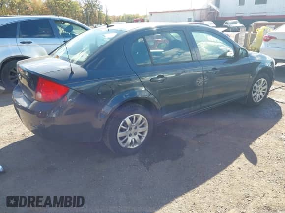 2009 Chevrolet Cobalt 1LT with VIN 1G1AT58H597198994, listed as a IAAI auction lot 43482555 with 160,091 mi miles and . Bid and sale history available at DreamBid. Image 4.