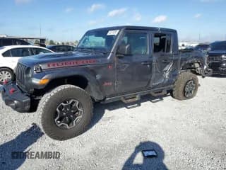 ✅ 2022 Jeep Gladiator Rubicon • VIN: 1C6JJTBMXNL137964 • Lot: 43374555. Listed on Copart with 71,326 mi. Free auction sales archive from the USA and detailed vehicle history report at DreamBid. Image 1.