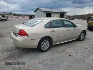 2010 Chevrolet Impala Police Police with VIN 2G1WD5EM5A1251313, listed as a Copart auction lot 70690275 with 92,107 mi miles and Salvage title. Bid and sale history available at DreamBid. Image 3.