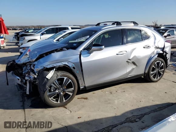 ✅ 2023 Lexus UX 250h Premium • VIN: JTHP6JBH6P2159687 • Lot: 82954783. Wystawiony na Copart z przebiegiem 2 669 mil. Bezpłatny archiwum sprzedaży aukcyjnych z USA i szczegółowy raport historii pojazdu na DreamBid. Zdjęcie 1.