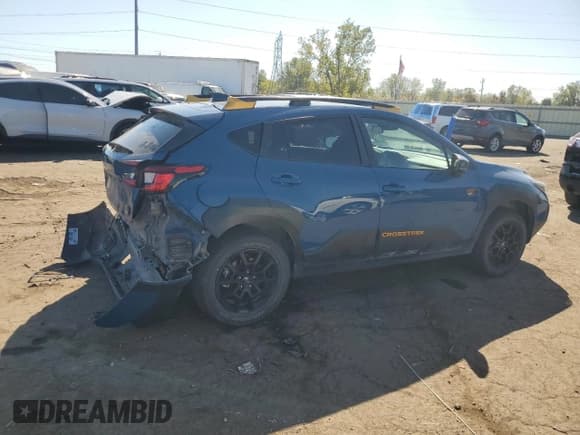 ✅ 2024 Subaru Crosstrek Wilderness • VIN: 4S4GUHT67R3756093 • Лот: 84942785. Опубликован ранее на Copart с пробегом 35 437 миль. Бесплатный доступ к архиву аукционных продаж из США и подробный отчёт об истории автомобиля на DreamBid. Изображение 3.