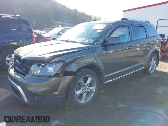 ✅ 2017 Dodge Journey Crossroad Plus • VIN: 3C4PDDGG2HT502729 • Лот: 41195478. Опубликован ранее на IAAI с пробегом 141 420 миль. Бесплатный доступ к архиву аукционных продаж из США и подробный отчёт об истории автомобиля на DreamBid. Изображение 2.