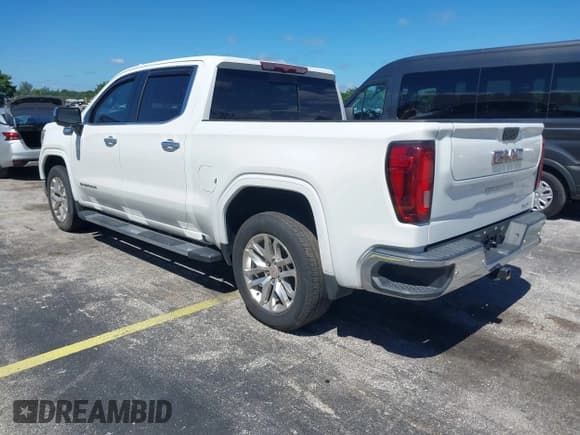 ✅ 2020 GMC Sierra 1500 SLT • VIN: 3GTP8DET9LG205740 • Лот: 43352316. Опубликован ранее на IAAI с пробегом 116 279 миль. Бесплатный доступ к архиву аукционных продаж из США и подробный отчёт об истории автомобиля на DreamBid. Изображение 3.