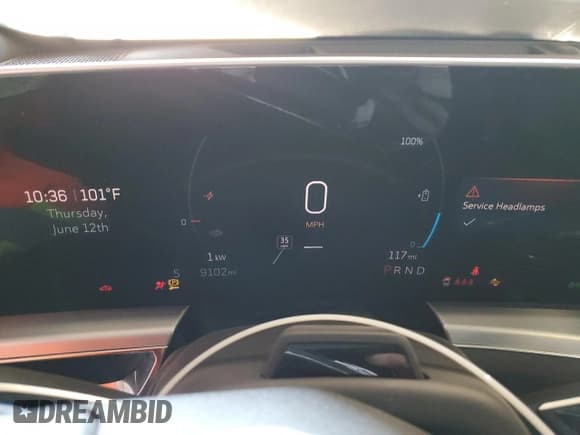 ✅ 2024 Cadillac LYRIQ Luxury • VIN: 1GYKPRRK3RZ112498 • Lot: 60879135. Wystawiony na Copart z przebiegiem 9 102 mil. Bezpłatny archiwum sprzedaży aukcyjnych z USA i szczegółowy raport historii pojazdu na DreamBid. Zdjęcie 9.