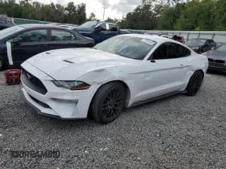 ✅ 2019 Ford Mustang EcoBoost Premium • VIN: 1FA6P8TH8K5146874 • Lot: 71053465. Listed on Copart with 80,204 mi. Free auction sales archive from the USA and detailed vehicle history report at DreamBid. Image 1.