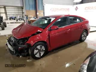 2019 Hyundai Ioniq Blue z VIN KMHC65LC4KU180492, wystawiony jako Copart lot #39548494 z przebiegiem 99 872 mil mil oraz . Historia ofert i sprzedaży dostępna na DreamBid. Obrazek 1.