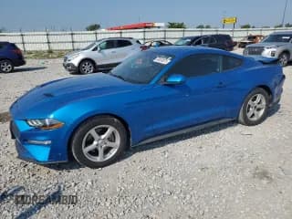 ✅ 2020 Ford Mustang EcoBoost • VIN: 1FA6P8TH1L5103138 • Lot: 68935875. Listed on Copart with 73,329 mi. Free auction sales archive from the USA and detailed vehicle history report at DreamBid. Image 1.