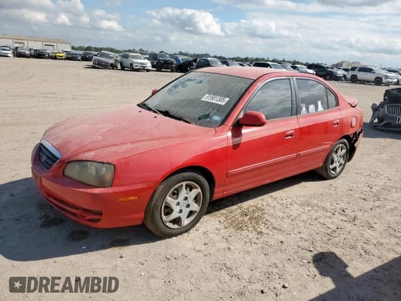 ✅ 2004 Hyundai Elantra GLS • VIN: KMHDN46D94U916934 • Lot: 91681385. Listed on Copart with 180,232 mi. Free auction sales archive from the USA and detailed vehicle history report at DreamBid. Image 1.