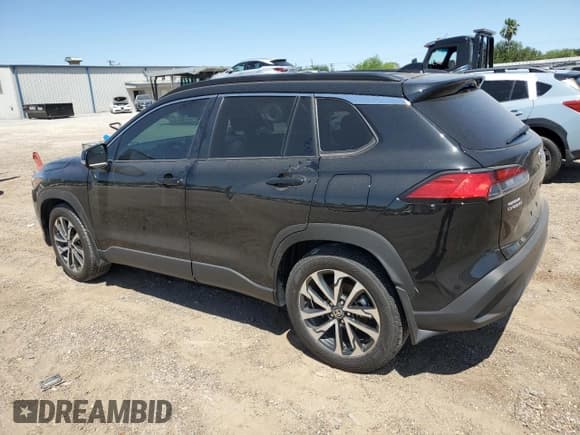 ✅ 2023 Toyota Corolla Cross XLE • VIN: 7MUDAABG9PV076750 • Лот: 51434765. Опубликован ранее на Copart с пробегом Не указан. Бесплатный доступ к архиву аукционных продаж из США и подробный отчёт об истории автомобиля на DreamBid. Изображение 2.