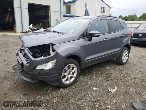 ✅ 2020 Ford EcoSport SE • VIN: MAJ6S3GL3LC387948 • Лот: 68273235. Опубликован ранее на Copart с пробегом 80 084 миль. Бесплатный доступ к архиву аукционных продаж из США и подробный отчёт об истории автомобиля на DreamBid. Изображение 1.