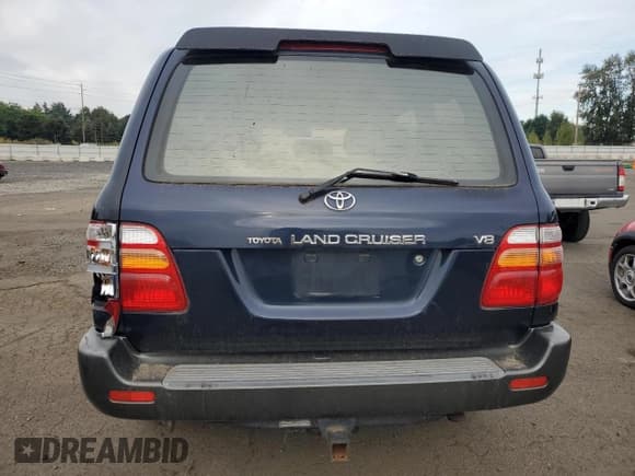 ✅ 2000 Toyota Land Cruiser • VIN: JT3HT05J0Y0082257 • Lot: 63392145. Listed on Copart with 355,619 mi. Free auction sales archive from the USA and detailed vehicle history report at DreamBid. Image 6.
