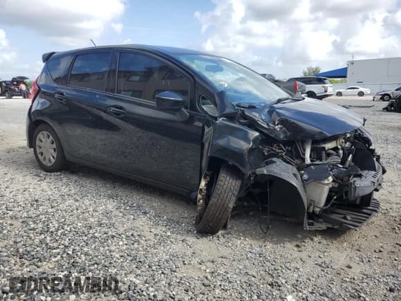✅ 2017 Nissan Note SV • VIN: 3N1CE2CP9HL355933 • Lot: 61074125. Listed on Copart with 70,507 mi. Free auction sales archive from the USA and detailed vehicle history report at DreamBid. Image 4.