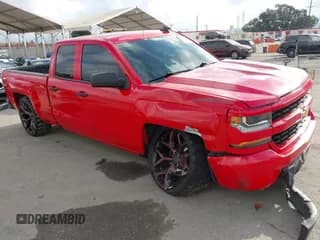 ✅ 2016 Chevrolet Silverado 1500 Custom • VIN: 1GCRCPEC0GZ370977 • Lot: 43161286. Listed on IAAI with 128,892 mi. Free auction sales archive from the USA and detailed vehicle history report at DreamBid. Image 1.