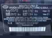 ✅ 2013 Hyundai Elantra GLS • VIN: 5NPDH4AE0DH216497 • Lot: 86820645. Listed on Copart with 187,121 mi. Free auction sales archive from the USA and detailed vehicle history report at DreamBid. Image 12.