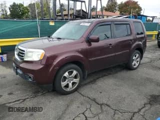 ✅ 2013 Honda Pilot EX-L • VIN: 5FNYF3H52DB019921 • Lot: 85652775. Listed on Copart with 167,094 mi. Free auction sales archive from the USA and detailed vehicle history report at DreamBid. Image 1.