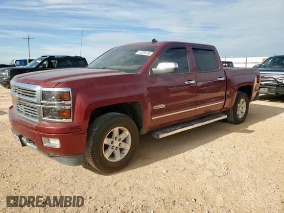 ✅ 2014 Chevrolet Silverado 1500 High Country • VIN: 3GCUKTEC5EG386949 • Лот: 62355705. Опубликован ранее на Copart с пробегом 187 463 миль. Бесплатный доступ к архиву аукционных продаж из США и подробный отчёт об истории автомобиля на DreamBid. Изображение 1.