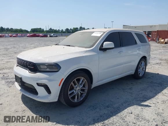 ✅ 2021 Dodge Durango GT Plus • VIN: 1C4RDHDG5MC602236 • Лот: 42287588. Опубликован ранее на IAAI с пробегом 130 122 миль. Бесплатный доступ к архиву аукционных продаж из США и подробный отчёт об истории автомобиля на DreamBid. Изображение 2.