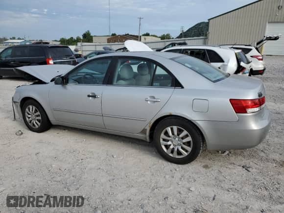 2007 Hyundai Sonata GLS with VIN 5NPET46C57H195452, listed as a Copart auction lot 67365384 with 162,401 mi miles and Salvage title. Bid and sale history available at DreamBid. Image 2.