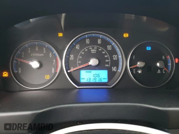 ✅ 2009 Hyundai Santa Fe Limited • VIN: 5NMSH13E19H323260 • Lot: 80698414. Listed on Copart with 131,916 mi. Free auction sales archive from the USA and detailed vehicle history report at DreamBid. Image 9.