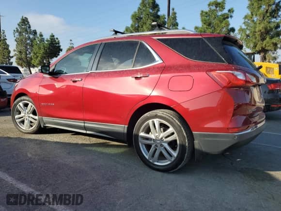 2018 Chevrolet Equinox Premier z VIN 3GNAXMEV6JS578214, wystawiony jako Copart lot #89503515 z przebiegiem 48 021 mil mil oraz Szkoda całkowita • Salvage title. Historia ofert i sprzedaży dostępna na DreamBid. Obrazek 2.