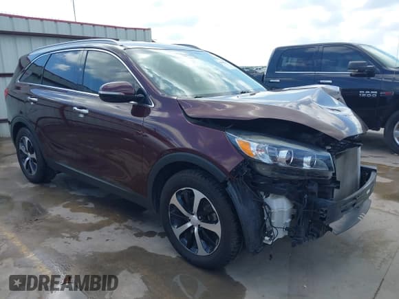 ✅ 2018 Kia Sorento EX • VIN: 5XYPH4A54JG398852 • Lot: 42801215. Listed on IAAI with 69,694 mi. Free auction sales archive from the USA and detailed vehicle history report at DreamBid. Image 1.