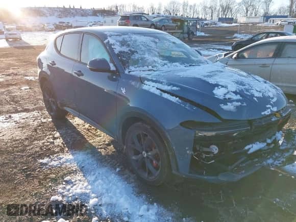 2024 Dodge Hornet R/T with VIN ZACPDFCW2R3A08184, listed as a IAAI auction lot 41355339 with 8,658 mi miles and . Bid and sale history available at DreamBid. Image 1.