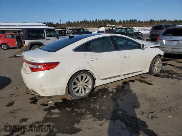 2014 Hyundai Azera Limited с VIN KMHFH4JGXEA420495, выставлен на аукционе Copart как лот 44743355 с пробегом 168 856 миль миль и Списание • Salvage title. История ставок и продаж доступна на DreamBid. Изображение 3.