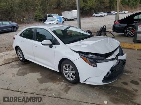 ✅ 2024 Toyota Corolla LE • VIN: 5YFB4MDE2RP118662 • Lot: 90427635. Listed on Copart with 35,682 mi. Free auction sales archive from the USA and detailed vehicle history report at DreamBid. Image 4.