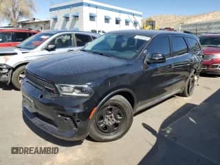 2022 Dodge Durango Pursuit z VIN 1C4SDJFT4NC208571, wystawiony jako Copart lot #49155755 z przebiegiem 55 228 mil mil oraz Szkoda całkowita • Salvage title. Historia ofert i sprzedaży dostępna na DreamBid. Obrazek 1.