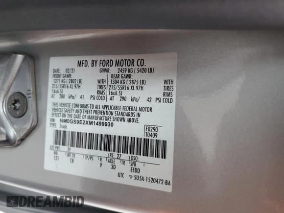 ✅ 2021 Ford Transit Connect XL • VIN: NM0GS9E2XM1499930 • Lot: 72467024. Wystawiony na Copart z przebiegiem 38 394 mil. Bezpłatny archiwum sprzedaży aukcyjnych z USA i szczegółowy raport historii pojazdu na DreamBid. Zdjęcie 13.