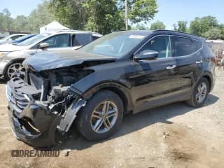 ✅ 2018 Hyundai Santa Fe 2.4L • VIN: 5NMZUDLB4JH088410 • Лот: 60093374. Опубликован ранее на Copart с пробегом 45 483 миль. Бесплатный доступ к архиву аукционных продаж из США и подробный отчёт об истории автомобиля на DreamBid. Изображение 1.