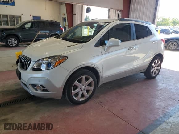 ✅ 2013 Buick Encore Premium • VIN: KL4CJHSBXDB121520 • Lot: 80157235. Wystawiony na Copart z przebiegiem 96 145 mil. Bezpłatny archiwum sprzedaży aukcyjnych z USA i szczegółowy raport historii pojazdu na DreamBid. Zdjęcie 1.