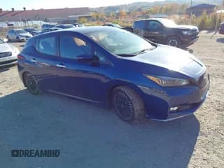 ✅ 2024 Nissan LEAF SV Plus • VIN: 1N4CZ1CV7RC551592 • Lot: 43545024. Listed on IAAI with 14,461 mi. Free auction sales archive from the USA and detailed vehicle history report at DreamBid. Image 1.