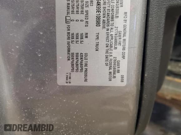 ✅ 2009 Chevrolet Silverado 2500HD LT • VIN: 1GCHK54K99E108980 • Лот: 44139955. Опубликован ранее на Copart с пробегом Не указан. Бесплатный доступ к архиву аукционных продаж из США и подробный отчёт об истории автомобиля на DreamBid. Изображение 13.