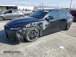 ✅ 2023 Lexus IS 500 F Sport Performance • VIN: JTHAP1D25P5004090 • Lot: 42436695. Wystawiony na Copart z przebiegiem 11 898 mil. Bezpłatny archiwum sprzedaży aukcyjnych z USA i szczegółowy raport historii pojazdu na DreamBid. Zdjęcie 1.