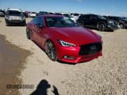 ✅ 2022 Infiniti Q60 Red Sport 400 • VIN: JN1FV7LK8NM660520 • Lot: 90478675. Listed on Copart with 9,916 mi. Free auction sales archive from the USA and detailed vehicle history report at DreamBid. Image 13.