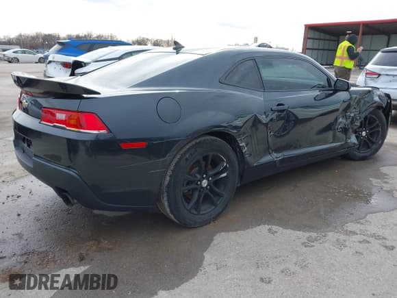 ✅ 2015 Chevrolet Camaro LS • VIN: 2G1FA1E34F9125476 • Lot: 41539066. Listed on IAAI with 82,874 mi. Free auction sales archive from the USA and detailed vehicle history report at DreamBid. Image 4.