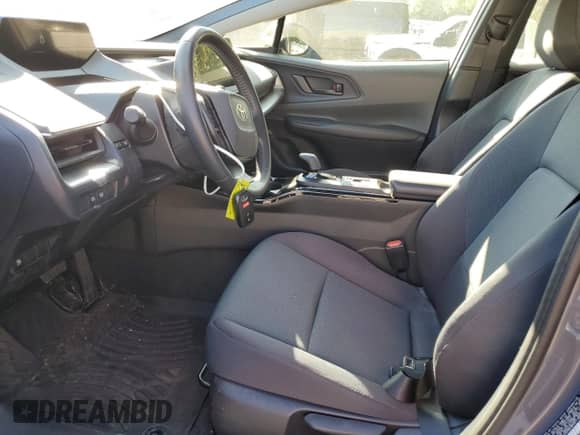 2024 Toyota Prius LE with VIN JTDADABU8R3017400, listed as a Copart auction lot 84013455 with 3,141 mi miles and Salvage title. Bid and sale history available at DreamBid. Image 7.