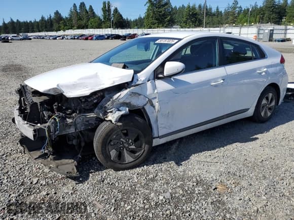 ✅ 2017 Hyundai Ioniq SEL • VIN: KMHC75LC4HU040559 • Лот: 58787025. Опубликован ранее на Copart с пробегом Не указан. Бесплатный доступ к архиву аукционных продаж из США и подробный отчёт об истории автомобиля на DreamBid. Изображение 1.