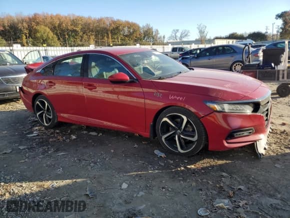 ✅ 2019 Honda Accord Sport • VIN: 1HGCV1F38KA051136 • Lot: 91982015. Wystawiony na Copart z przebiegiem 125 688 mil. Bezpłatny archiwum sprzedaży aukcyjnych z USA i szczegółowy raport historii pojazdu na DreamBid. Zdjęcie 4.