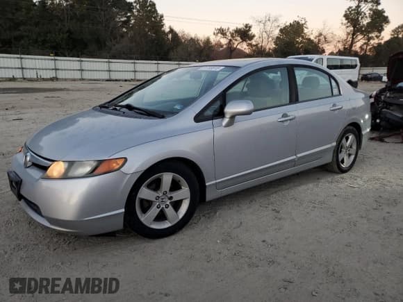 ✅ 2008 Honda Civic EX • VIN: 1HGFA15838L021934 • Lot: 91703815. Listed on Copart with 194,518 mi. Free auction sales archive from the USA and detailed vehicle history report at DreamBid. Image 1.