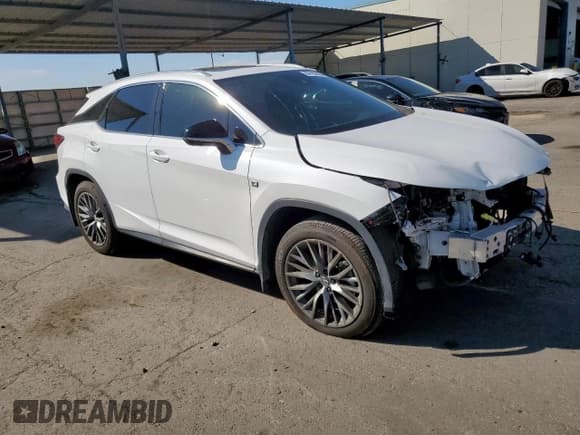✅ 2022 Lexus RX 350 F Sport • VIN: 2T2YZMDA5NC363552 • Lot: 84188885. Listed on Copart with 48,867 mi. Free auction sales archive from the USA and detailed vehicle history report at DreamBid. Image 4.