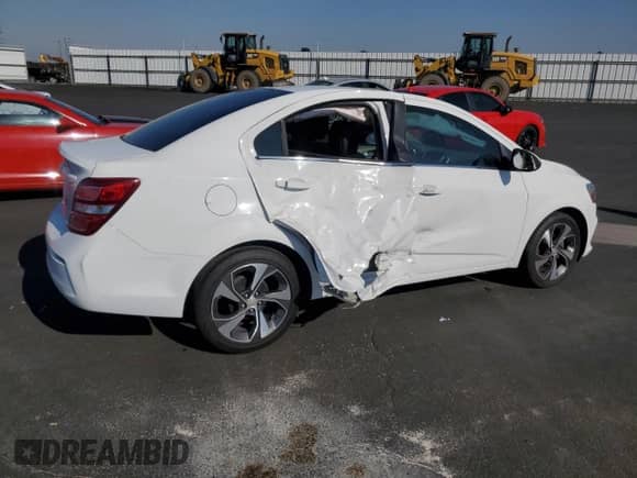 ✅ 2020 Chevrolet Sonic Premier • VIN: 1G1JF5SB3L4112800 • Lot: 90670995. Listed on Copart with 62,707 mi. Free auction sales archive from the USA and detailed vehicle history report at DreamBid. Image 3.